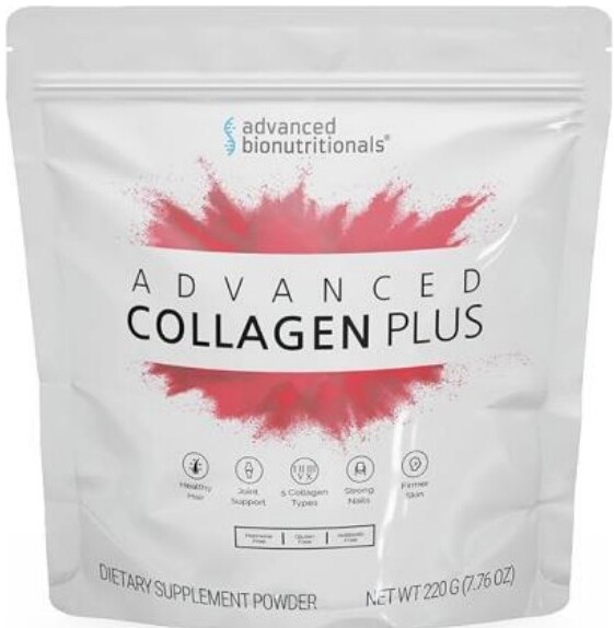 Advanced Collagen Plus Powder — 5 Types with Biotin