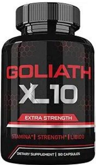Goliath XL10 — Advanced Formula for Men (90 Count)