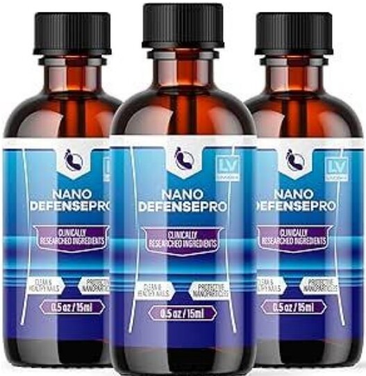 Nano Defense Pro — Toenail Treatment Drops (3 Pack)