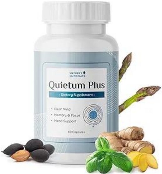 Quietum Plus — Plant-Based Herbal Formula (60 Capsules)