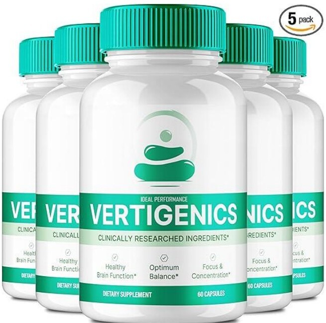 Vertigenics — Brain Health & Memory Support (5 Pack)