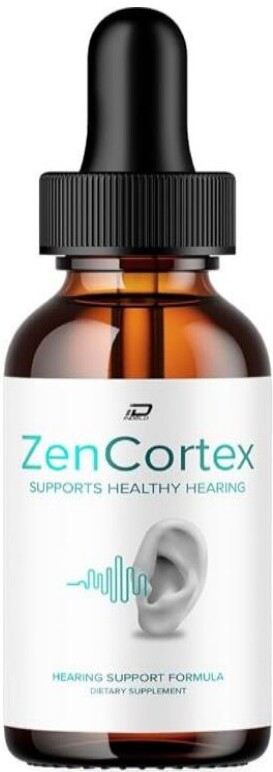 ZenCortex Tinnitus Ear Drops — 1 Month Supply